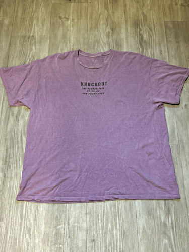 Knockout men purple graphic - men's,