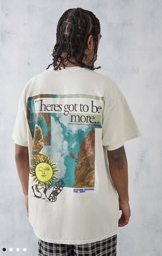 Urban outfitters graphic ecru - outfitters,